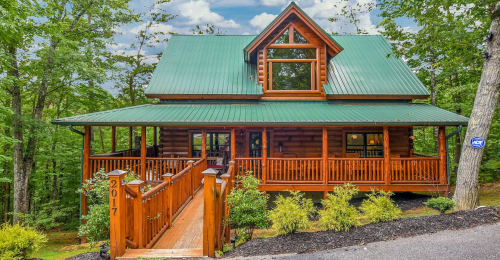 This Might Just Be the Most Beautiful Cabin Porch Ever - Dont Miss Out!